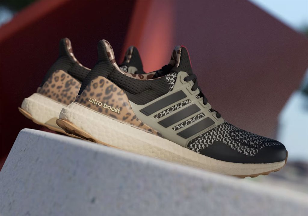 Le adidas Ultraboost 1.0 “Leopard” donano un tocco sporty chic.