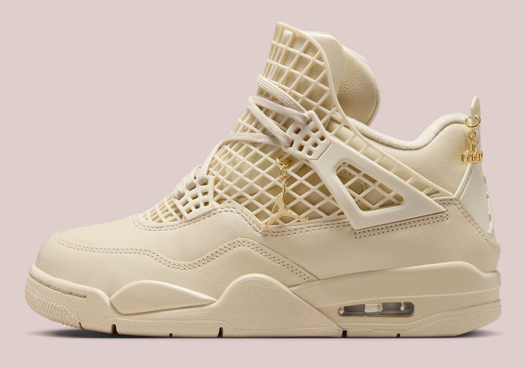 La Air Jordan 4 Net continua la sua marcia con la colorazione “Rattan”.