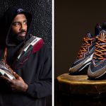 Kyrie Irving guarda le stelle per questa colorata versione delle sue scarpe firmate Anta.