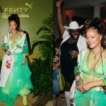 Rihanna torna a Barbados per celebrare la sua ultima collezione Fenty x Puma.