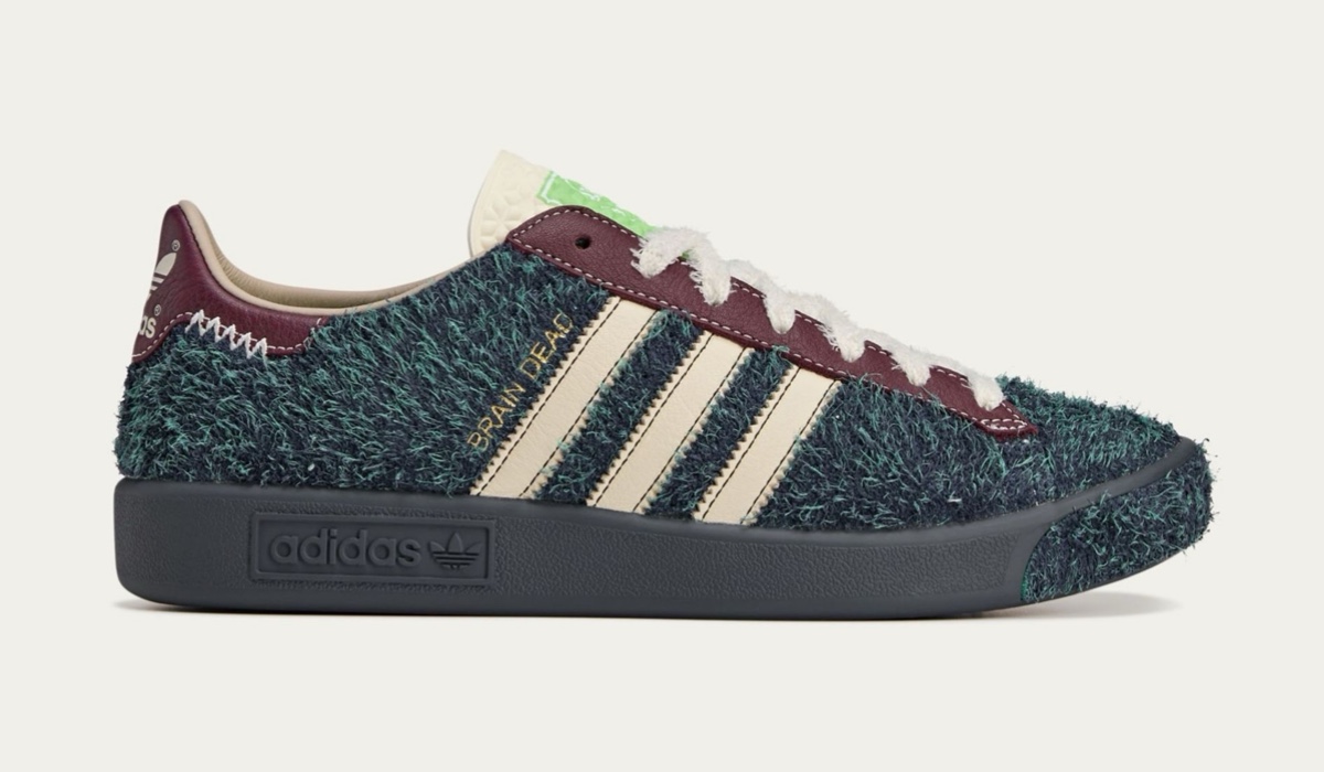 La collezione Brain Dead x adidas Forest Hills uscirà ad aprile 2025.