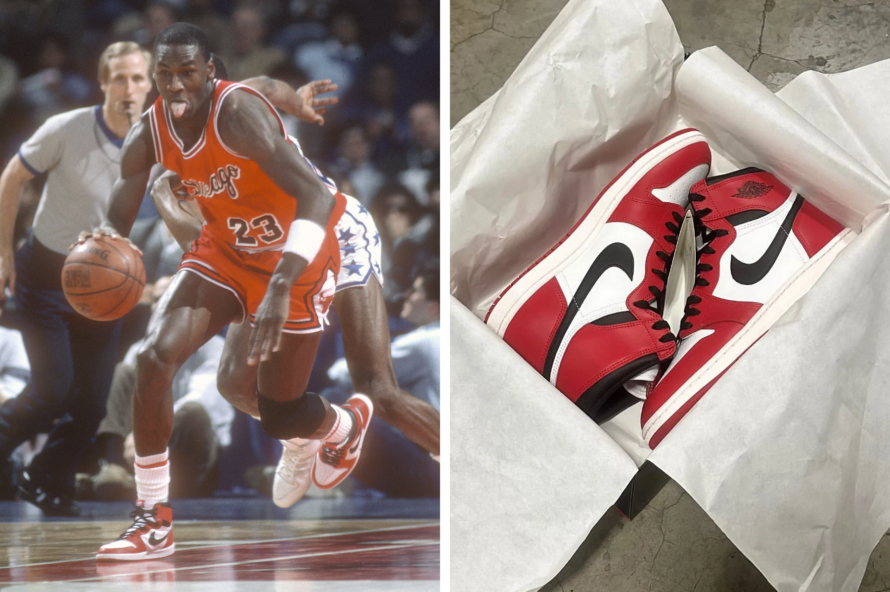 È emersa un'altra colorazione della precisa riproduzione delle Air Jordan 1 di Michael Jordan, ma uscirà davvero?