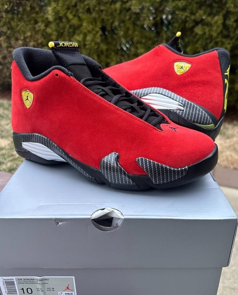 ANTEPRIMA: Air Jordan 14 "Ferrari" Retro 2025