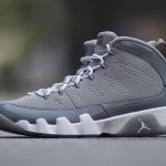 Le Air Jordan 9 “Cool Grey” escono oggi.