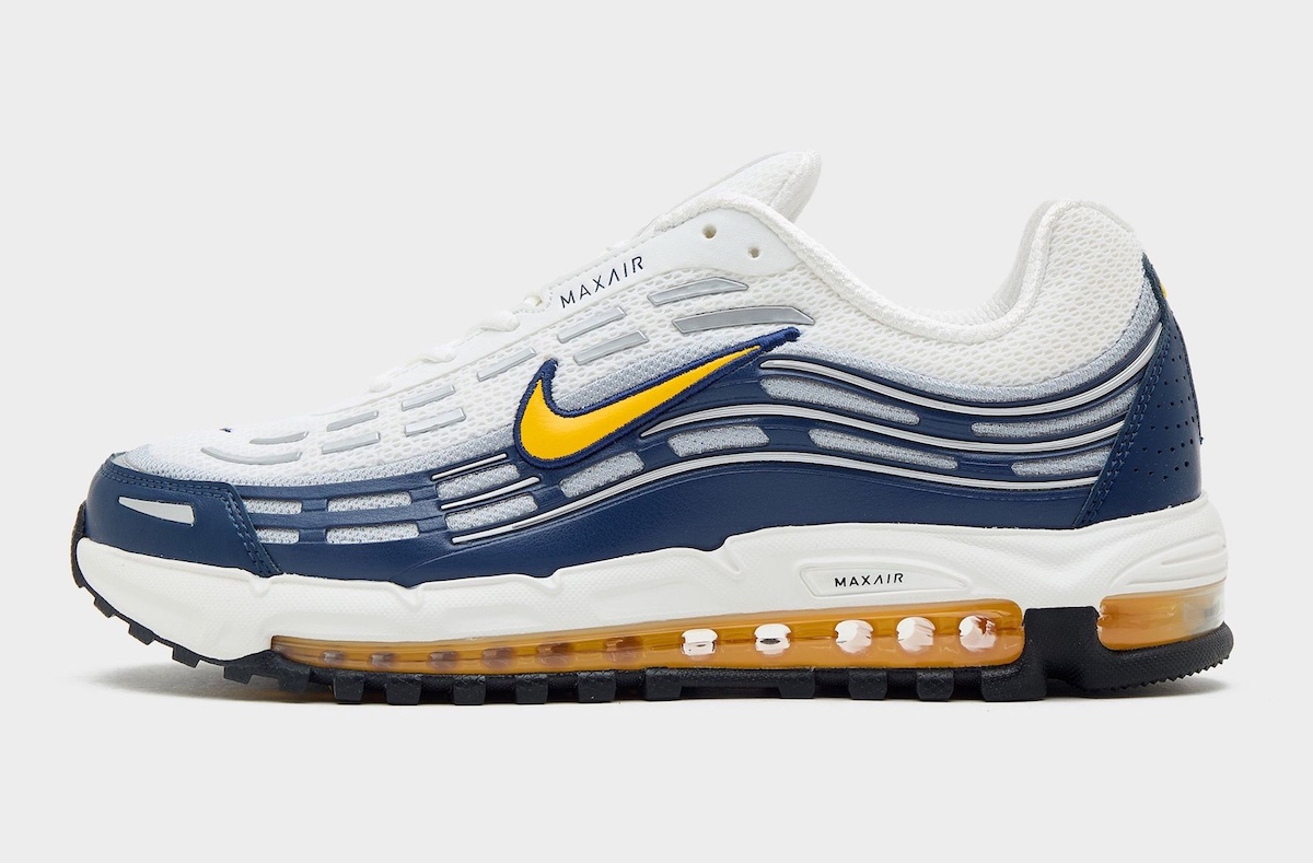 Le Nike Air Max TL 2.5 “Michigan” usciranno nella primavera del 2025.