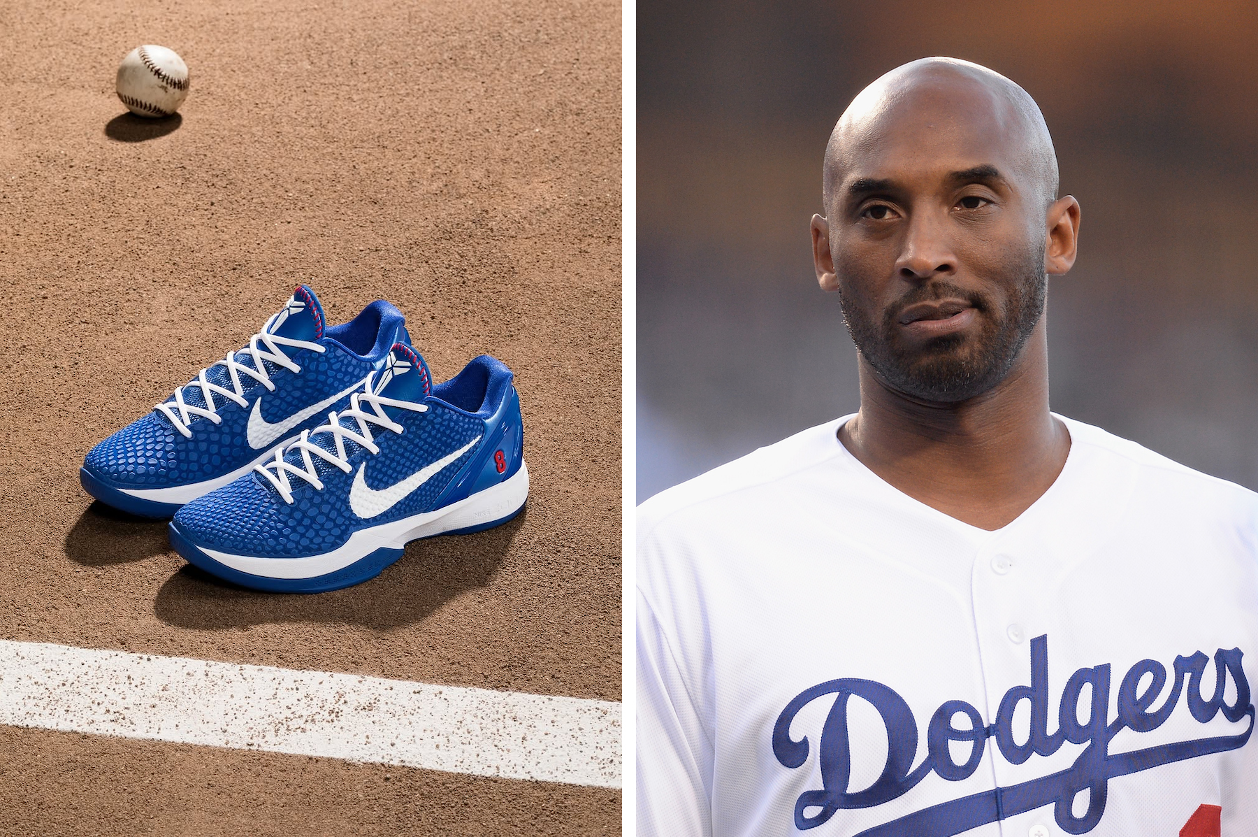 Le sneaker Nike LA Dodgers di Kobe Bryant usciranno questo fine settimana in un solo negozio.