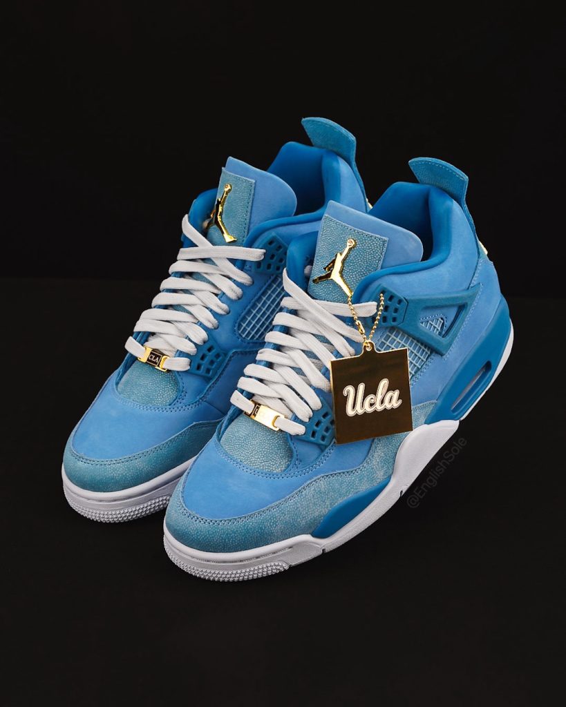 SGUARDO DETTAGLIATO: Air Jordan 4 UCLA Bruins PE (2025)