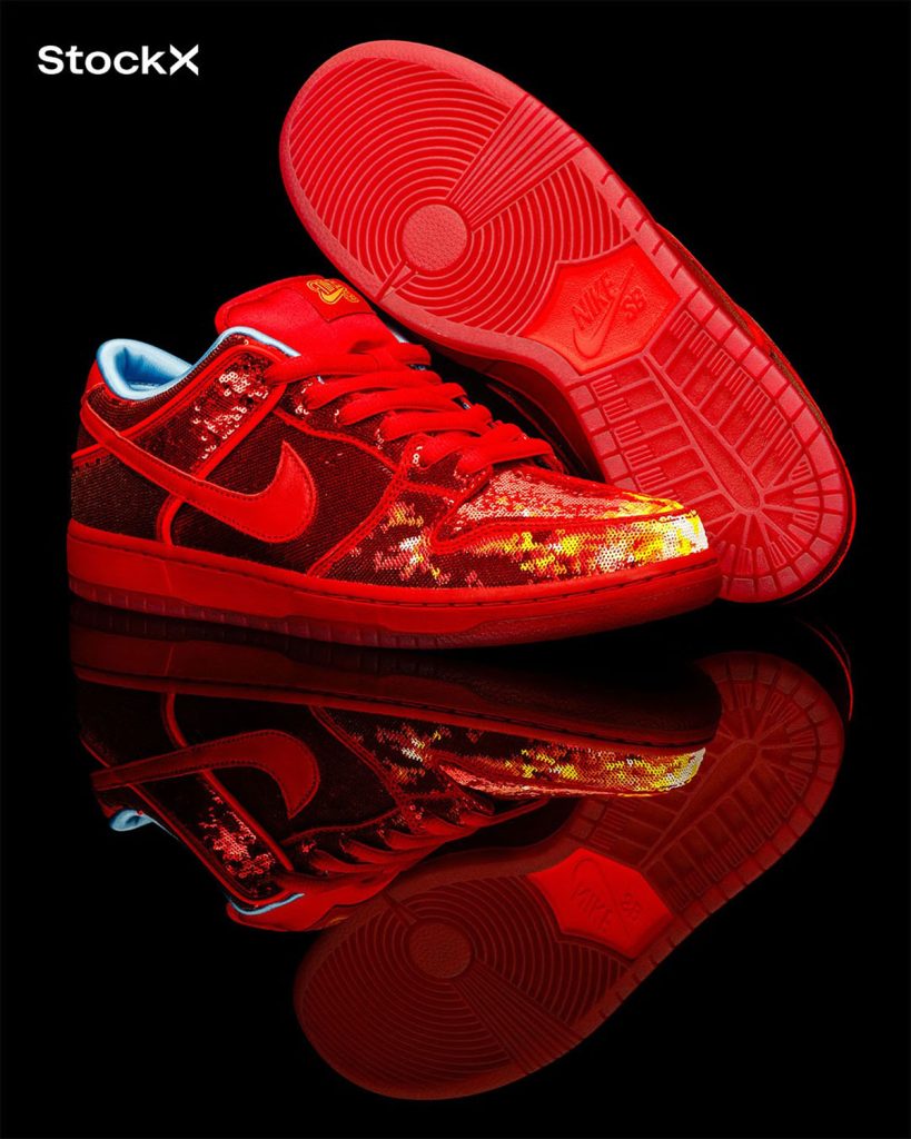 StockX rivela che le Nike SB Dunk Low “Red Slipper” sono limitate a 85 paia.