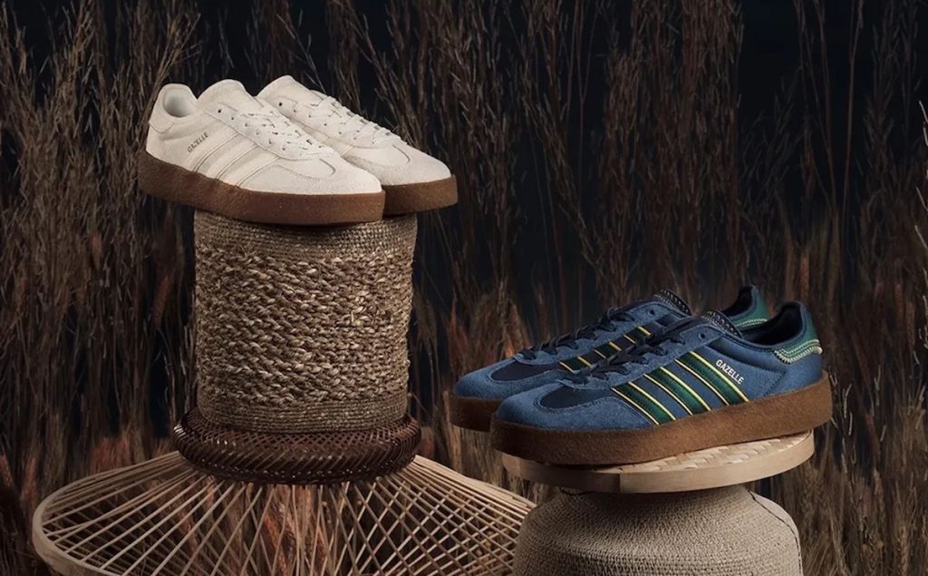 Il pack CLOT x adidas Gazelle Silk "Crepe Sole" di Edison Chen uscirà a marzo 2025.