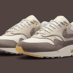 Le Nike Air Max 1 Premium "Cave Stone" usciranno nell'estate 2025.