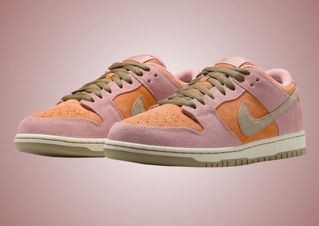 Le Nike SB Dunk Low “Red Stardust” usciranno nell'estate del 2025.