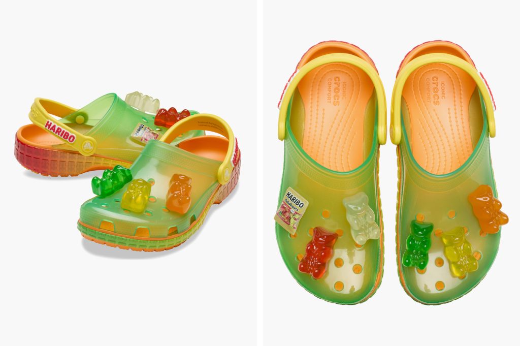 La collaborazione Crocs di Haribo sembra praticamente commestibile.